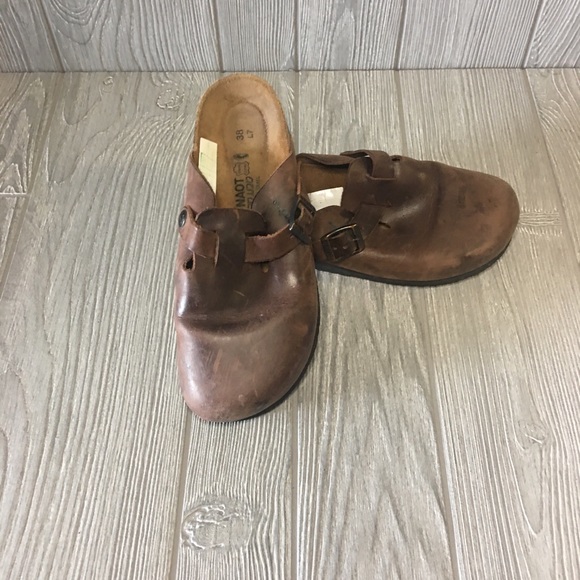 Naot Brown Leather Shoes Size 7 - Picture 2 of 8
